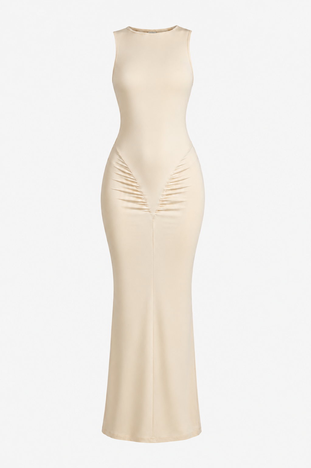 AMÉLIE Maxi Dress in Vanilla Cream